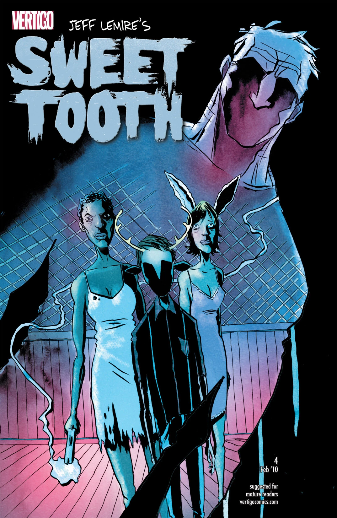 Sweet Tooth #4 (DC, 2009 — Cover A) cover